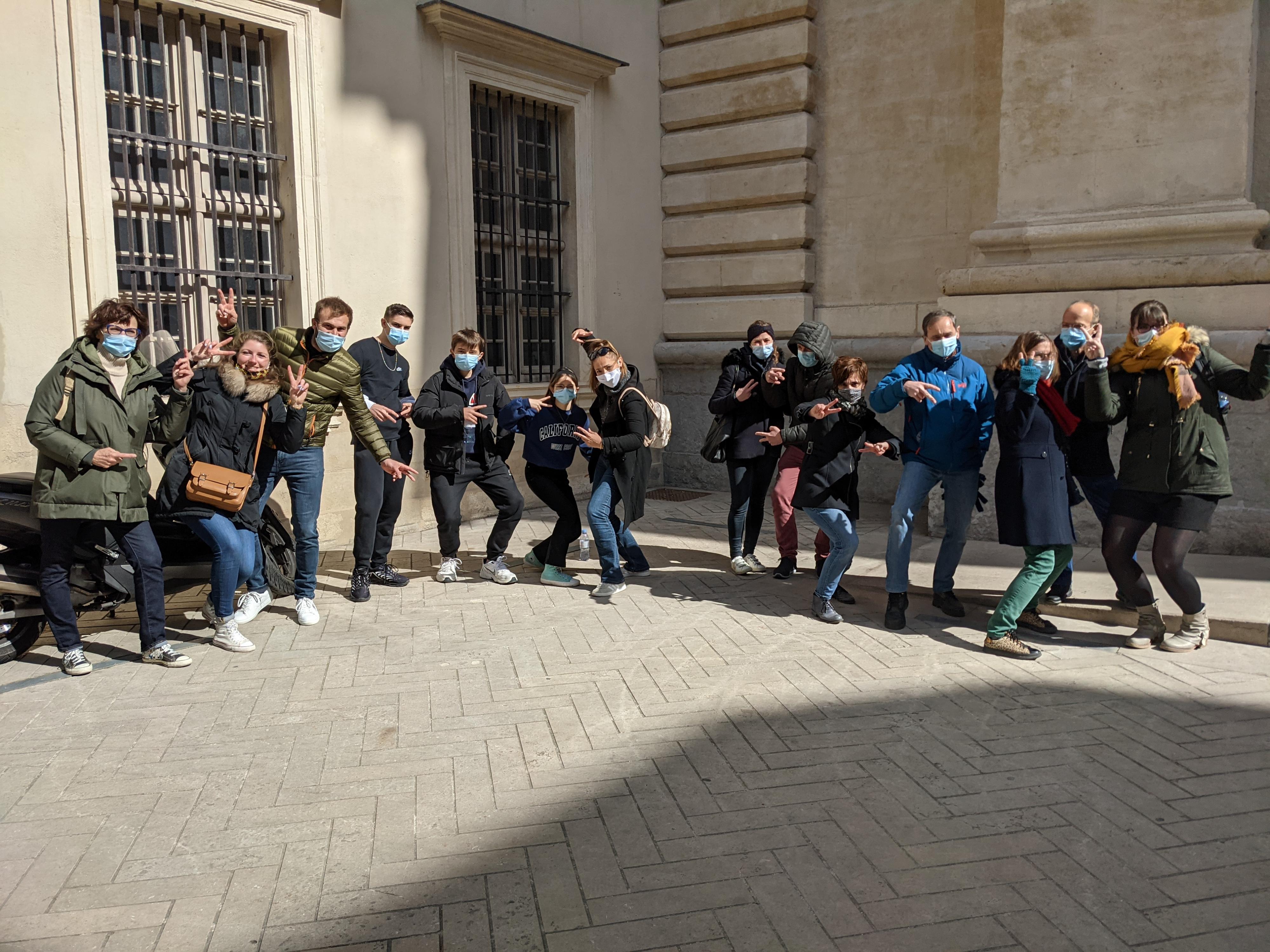 Les joueurs du 21 Mars 2021