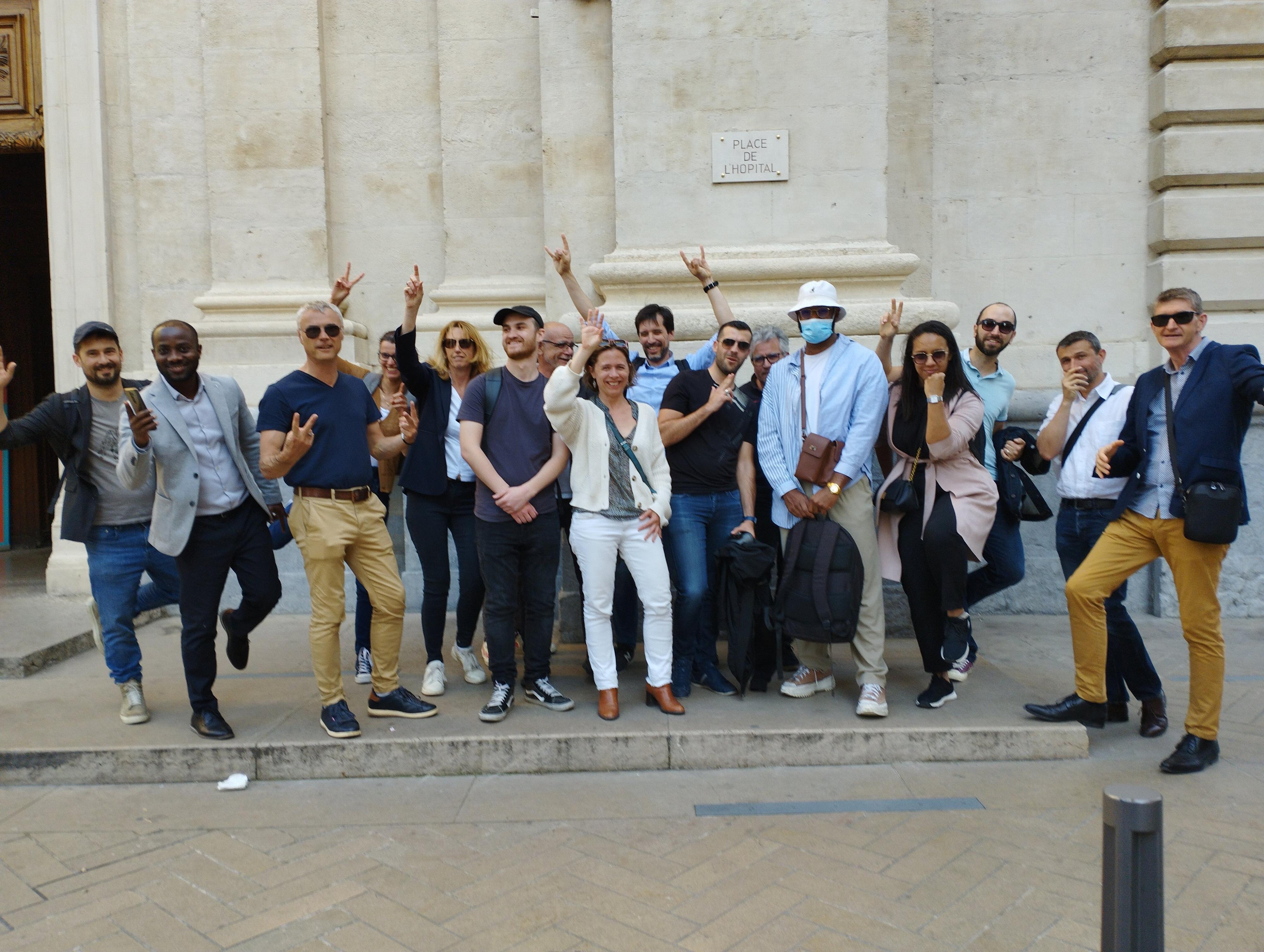 Les joueurs du 11 Mai 2022