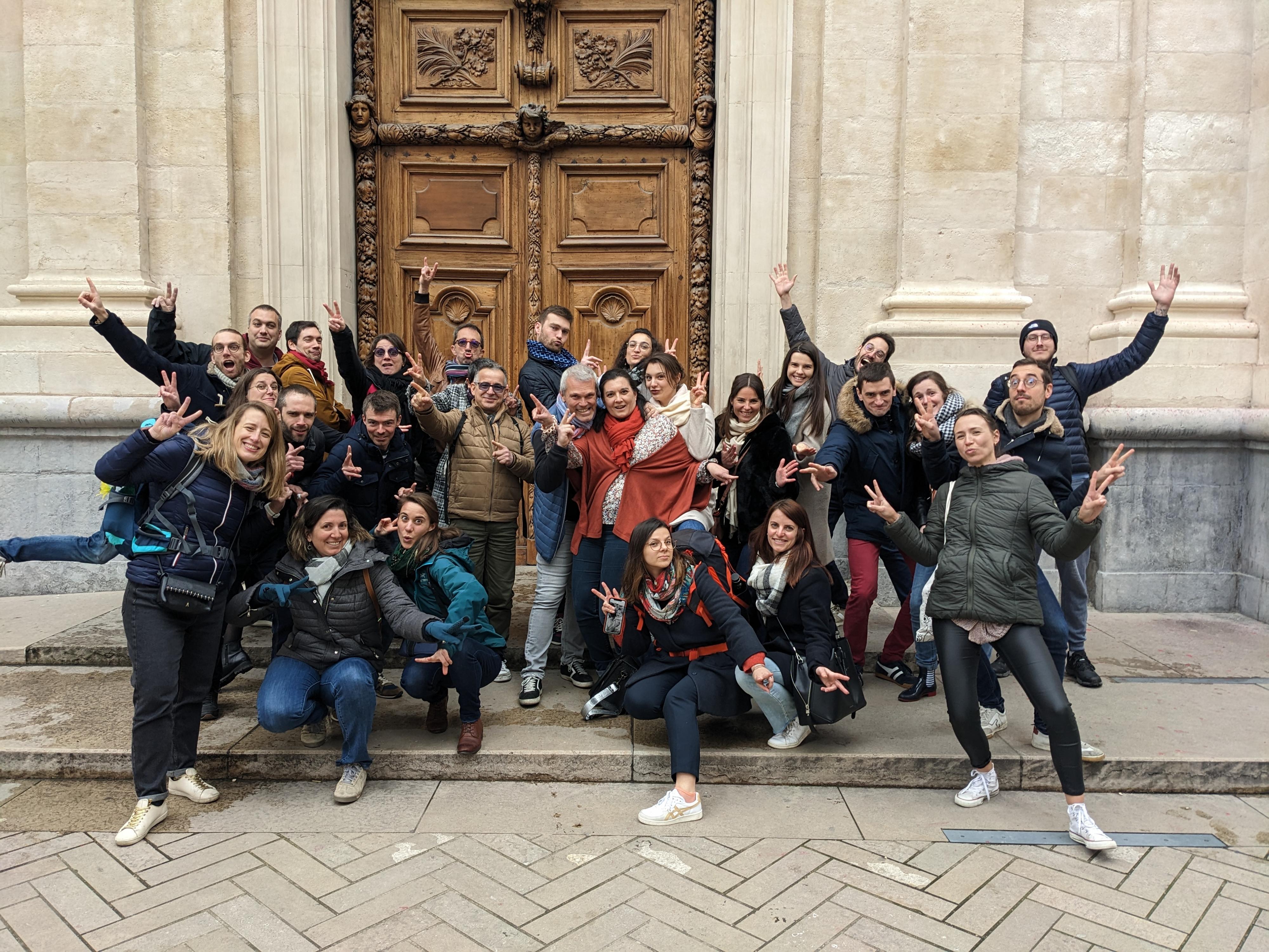Les joueurs du 11 Mars 2023