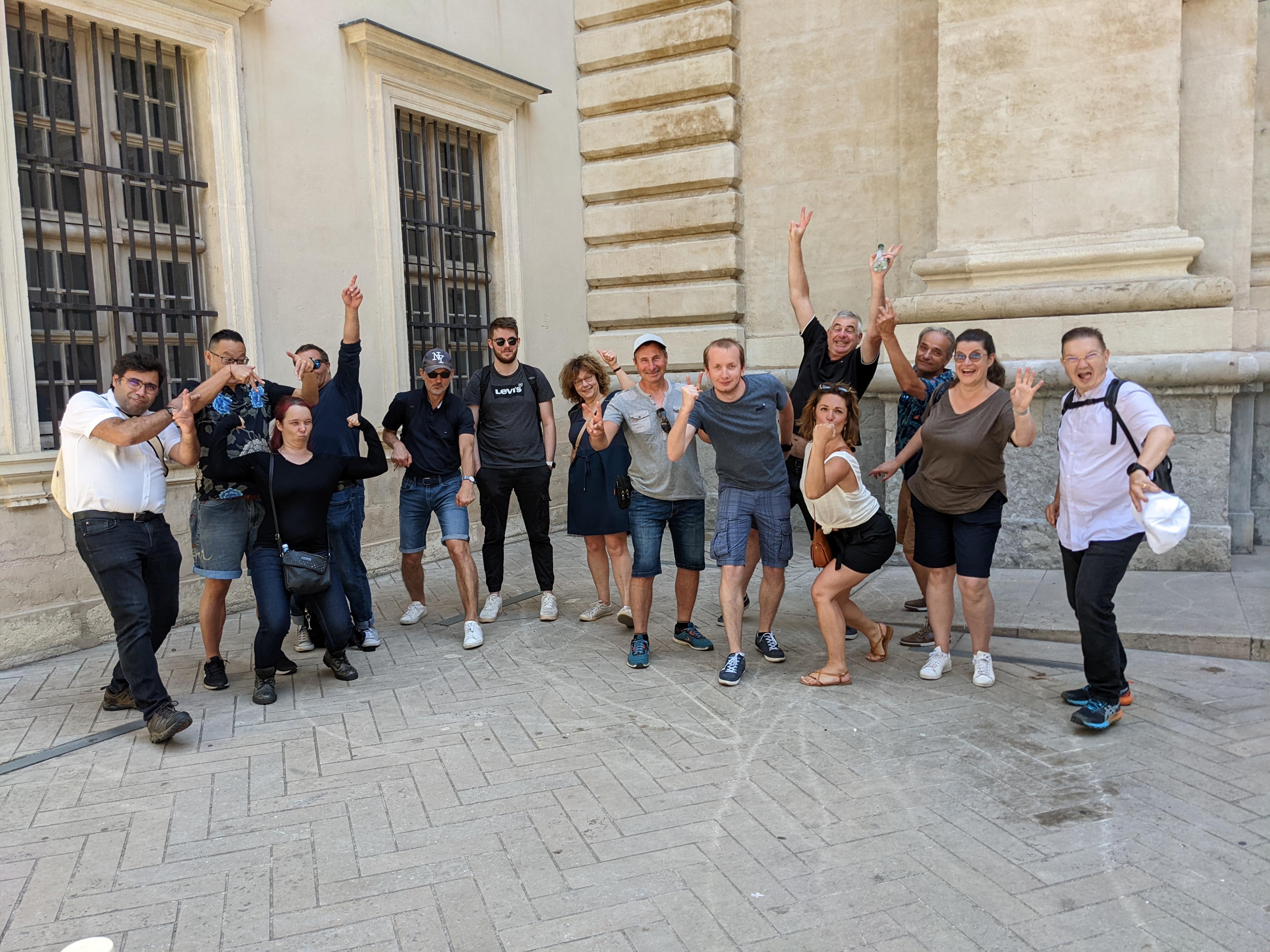 Les joueurs du 13 Juin 2022