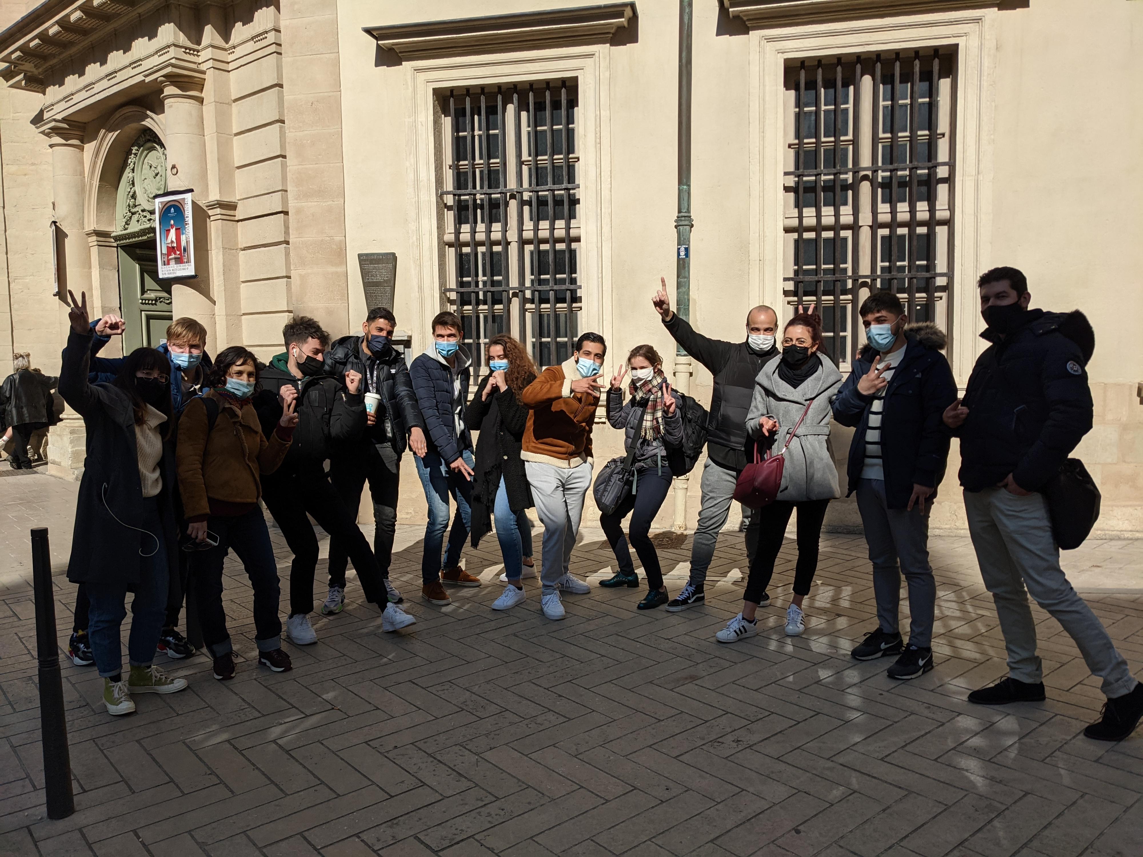Les joueurs du 19 Mars 2021
