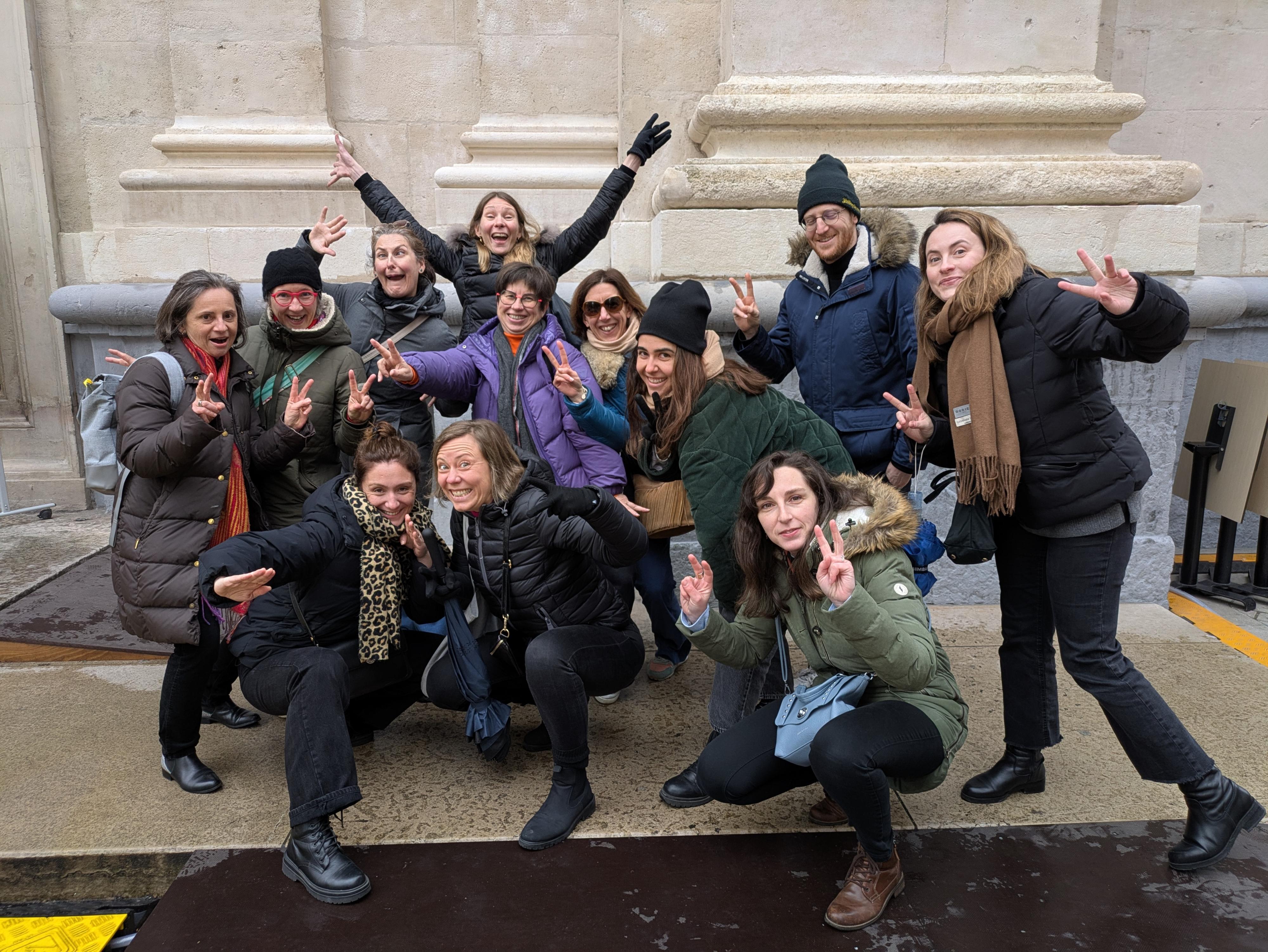 Les joueurs du 15 Mars 2025