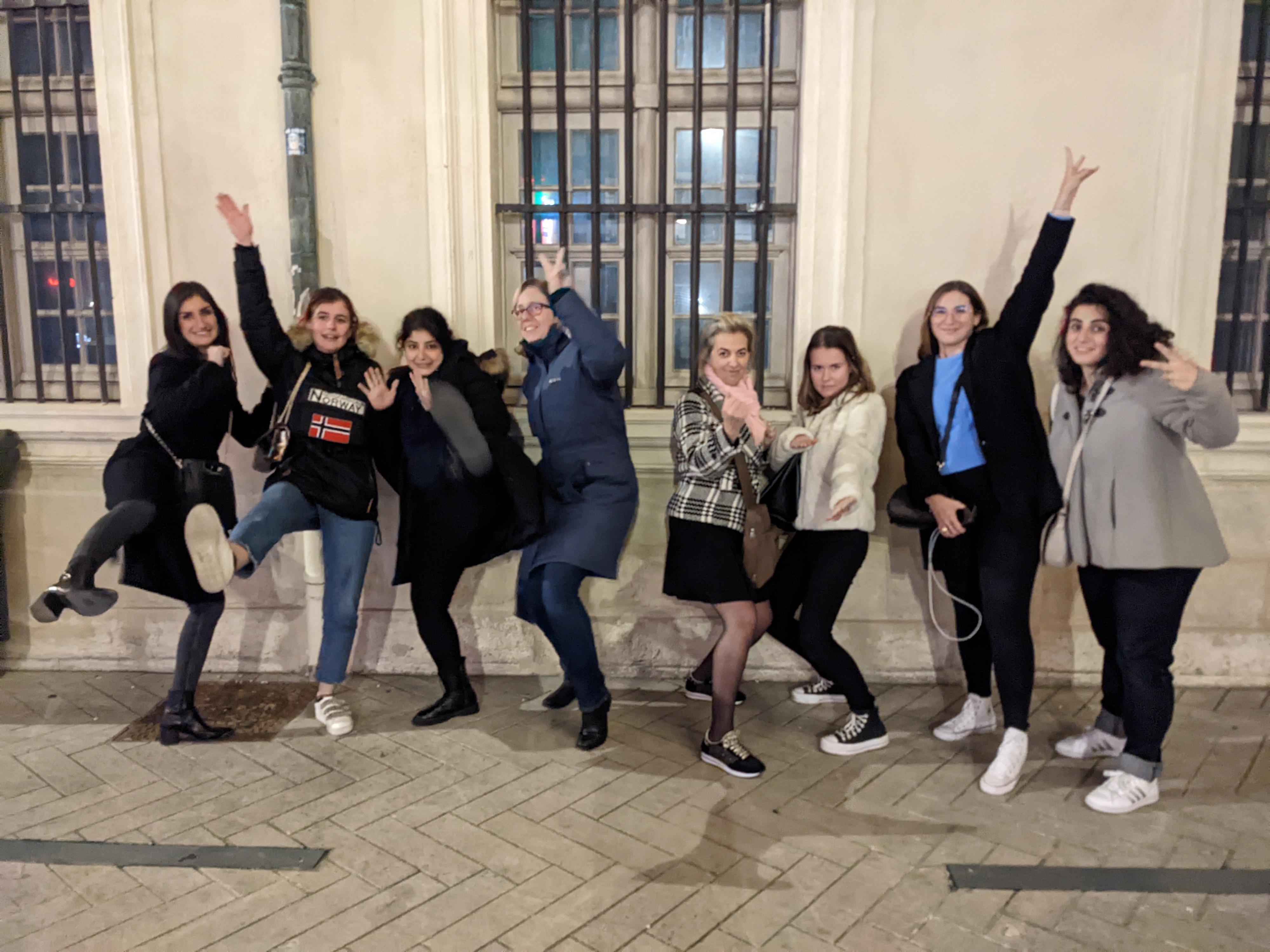 Les joueurs du 16 Novembre 2022