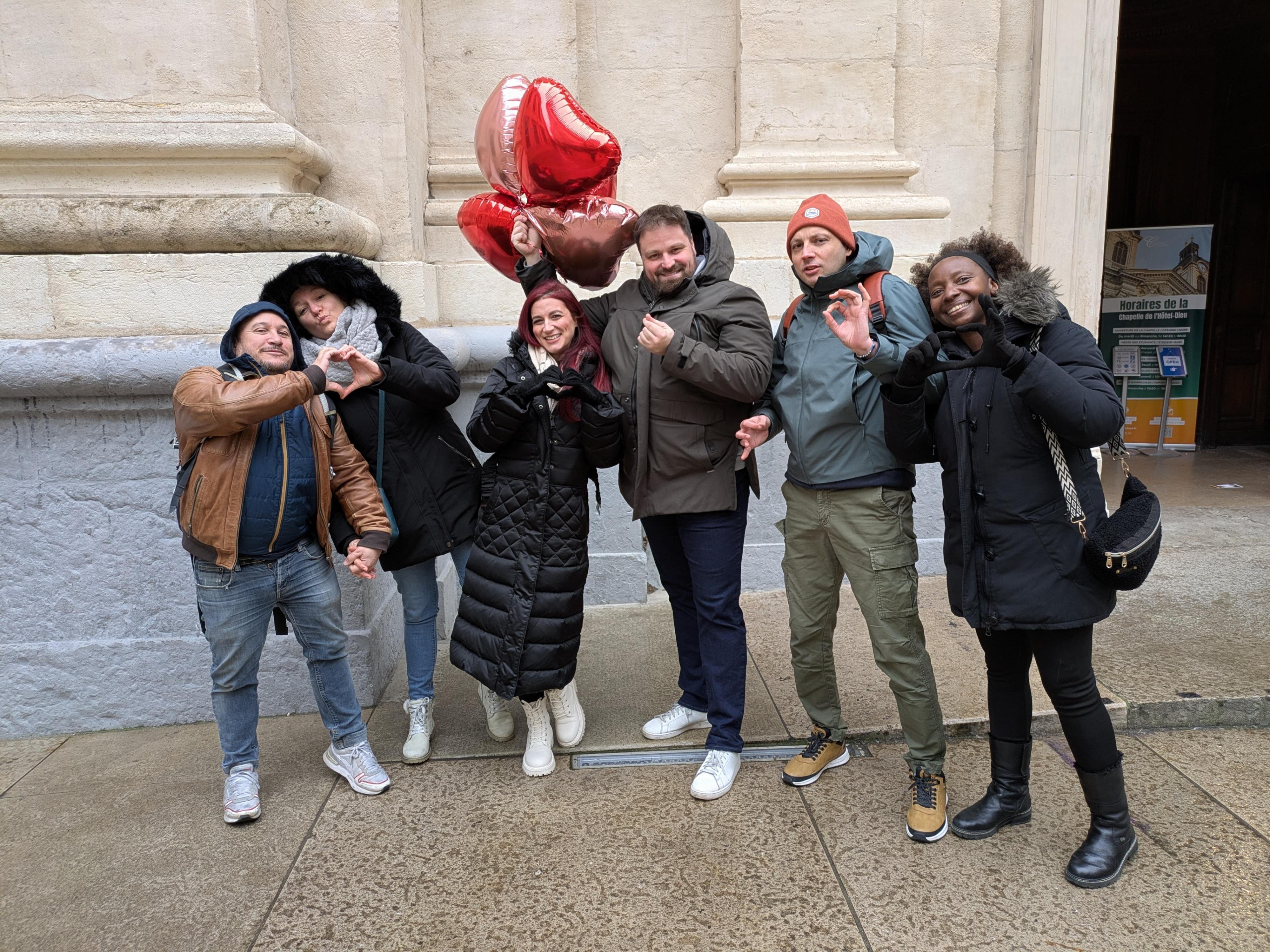 Les joueurs du 15 Février 2026