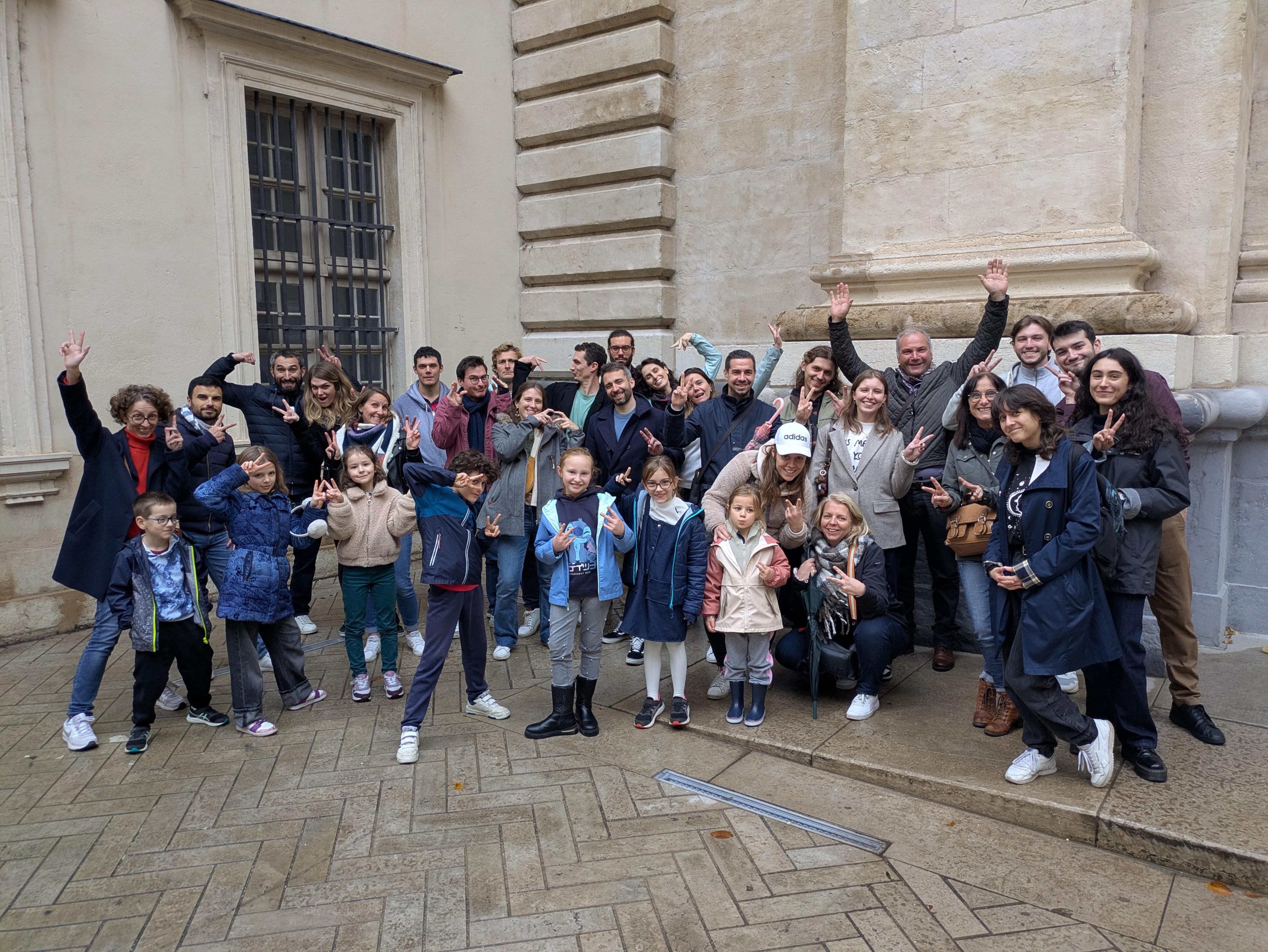 Les joueurs du 15 Novembre 2025