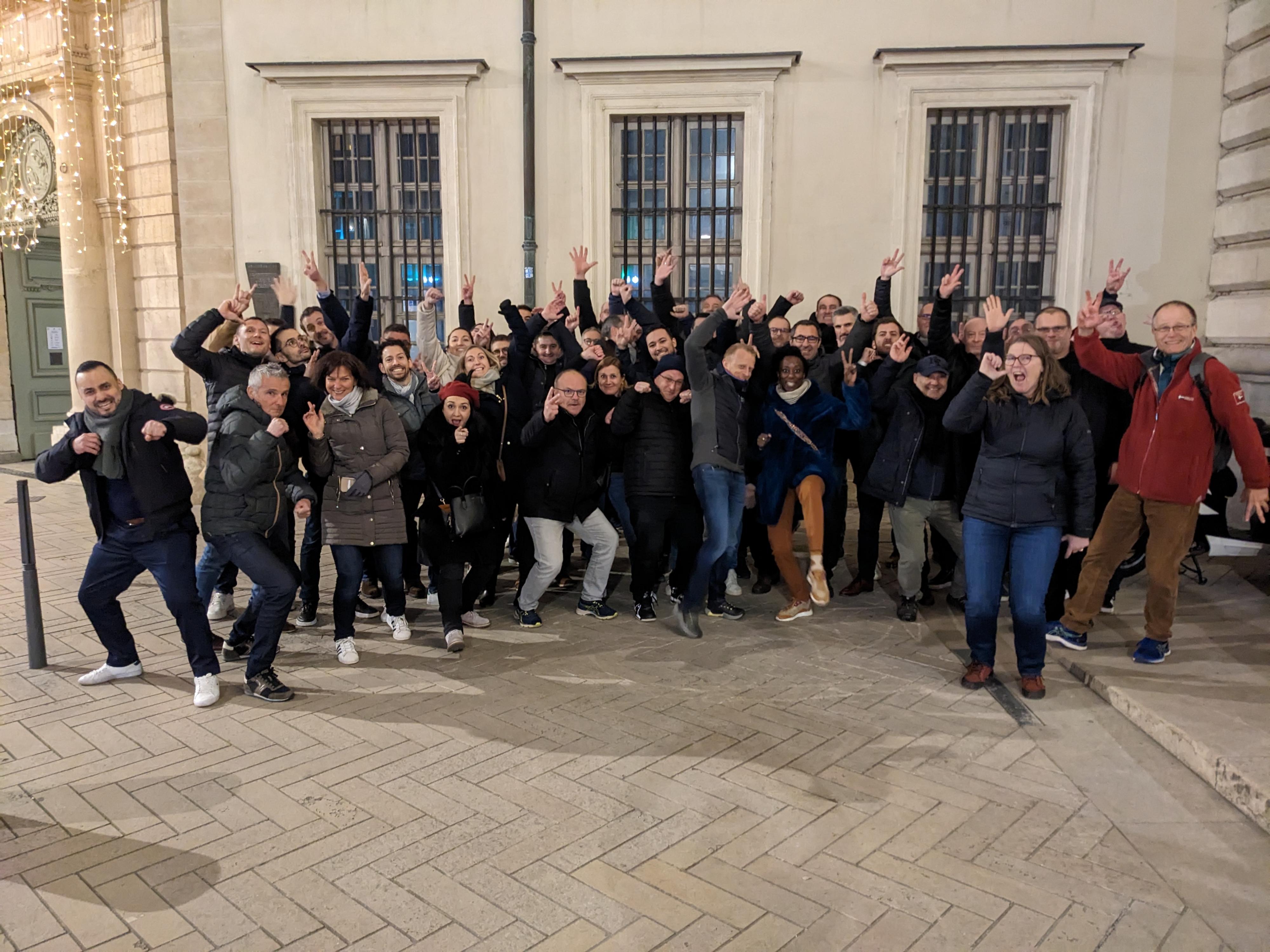 Les joueurs du 17 Janvier 2023