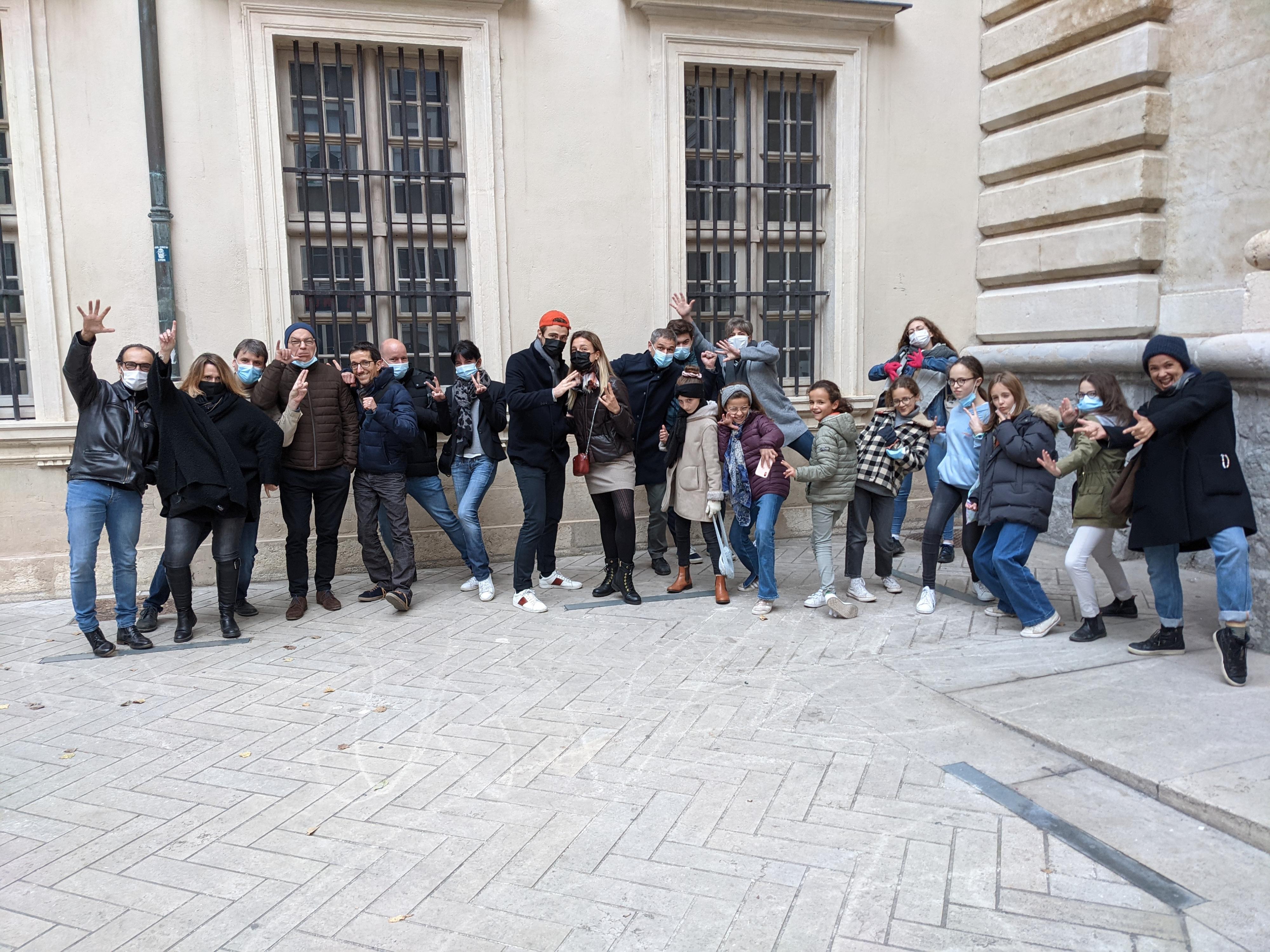 Les joueurs du 20 Novembre 2021