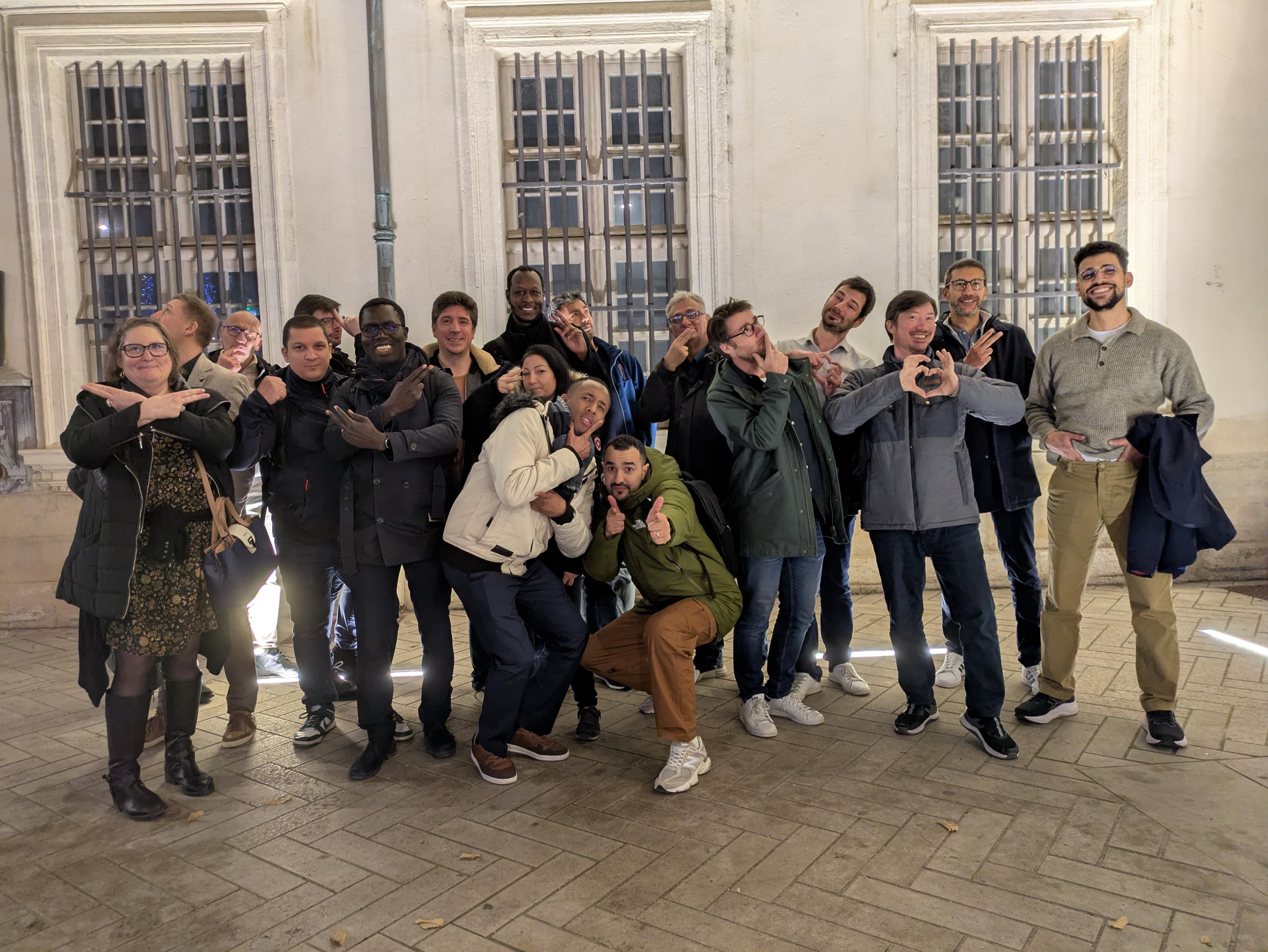 Les joueurs du 10 Décembre 2025