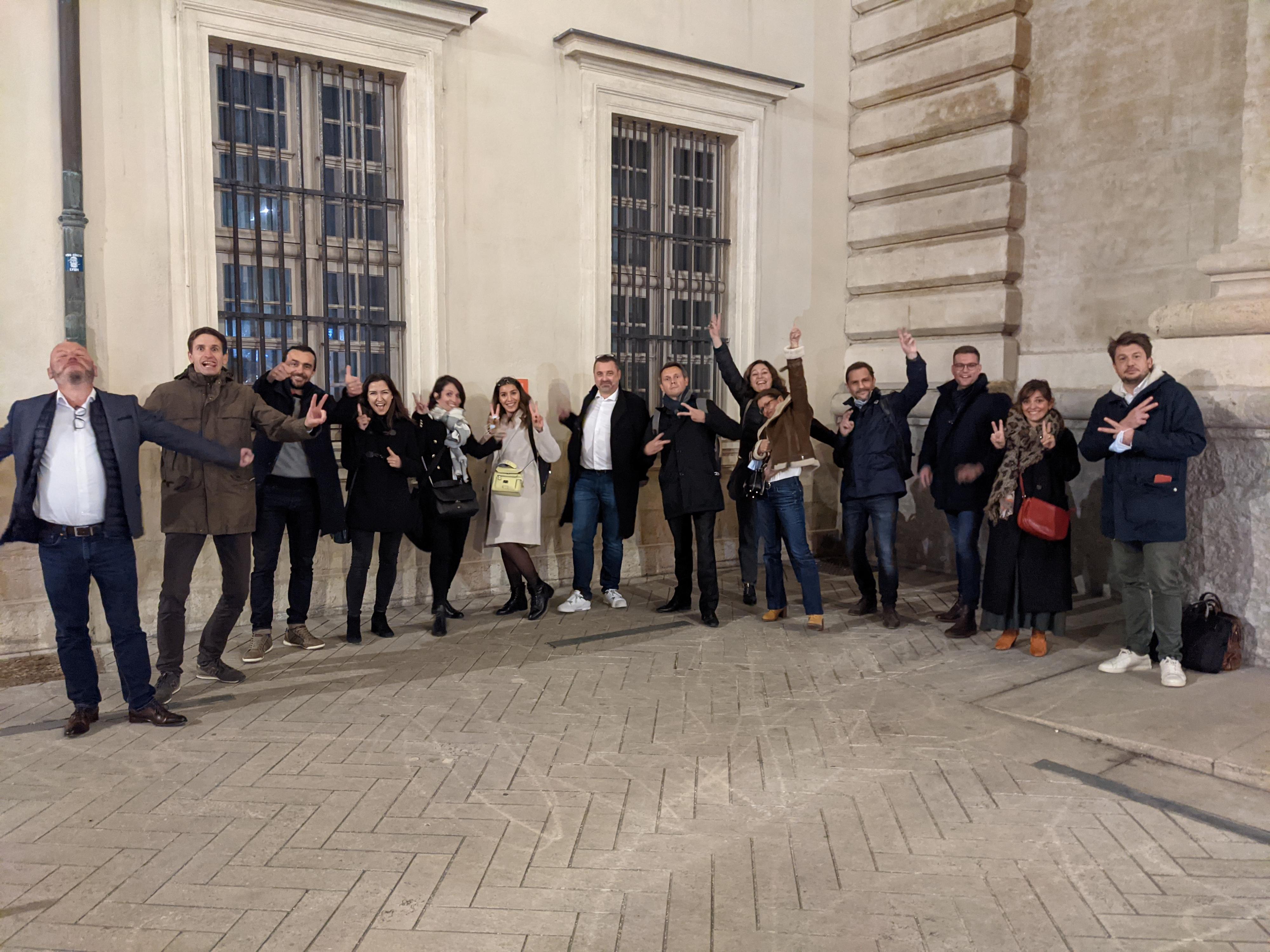 Les joueurs du 18 Novembre 2021