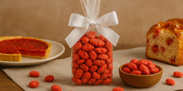 Pralines roses dans le Vieux Lyon